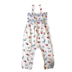 ❤️5/$25 SALE Carter’s Just One You Spring Floral Smocked One Piece Jumpsuit